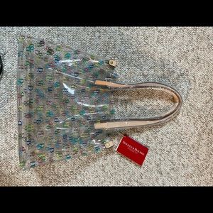 Authentic Dooney & Bourke clear bag